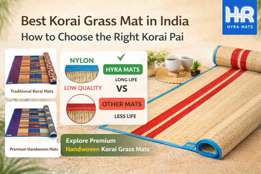 Best Korai Grass Mat in India How to Choose the Right Korai pai
