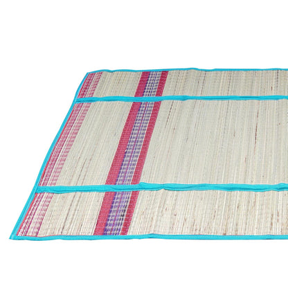 Foldable Grass mat for sleeping 3x6ft |Picnic mat both outdoor & indoor mat